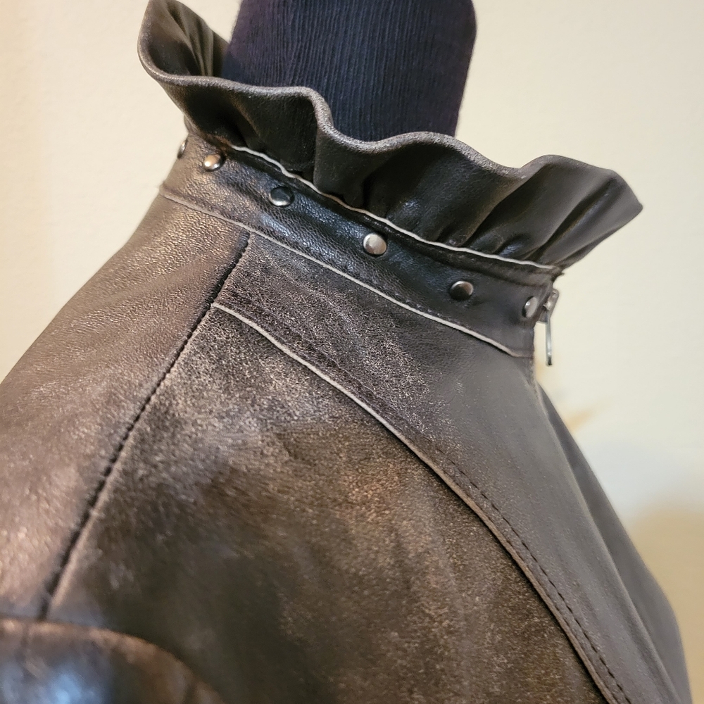 Skinz leather jacket - Picture 8 of 16